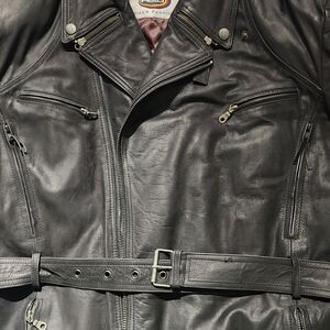 Men's Black Leather Jacket